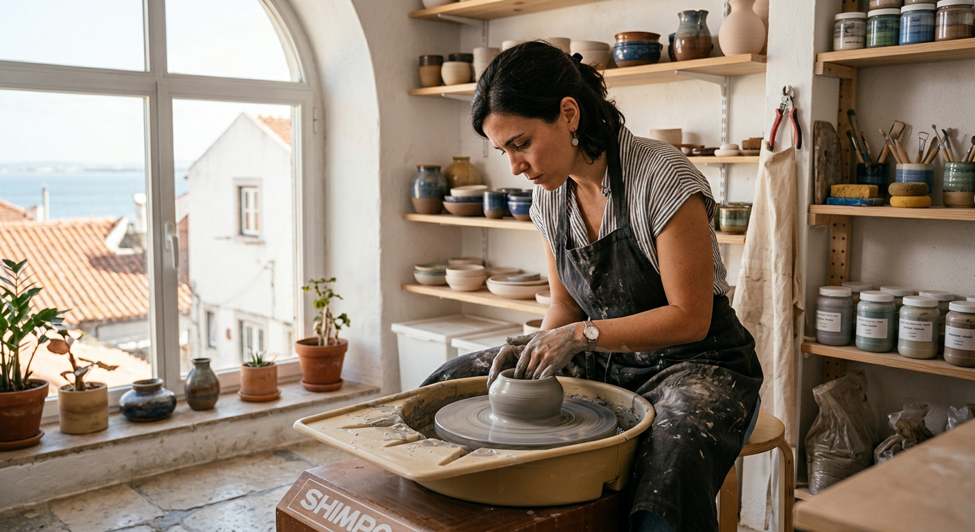 Handmade Ceramics & Pottery Classes in Lisbon
